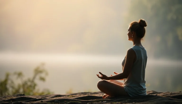Neuro Emotional Facilitation™ visualized as a tranquil meditation scene promoting emotional clarity and mental balance naturally.