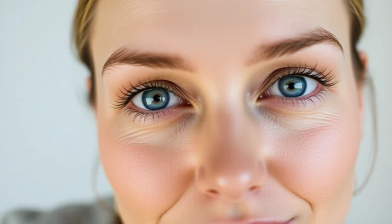 Expert performing Oberlidstraffung Zürich, showcasing a patient with youthful, lifted eyelids for a rejuvenated appearance.
