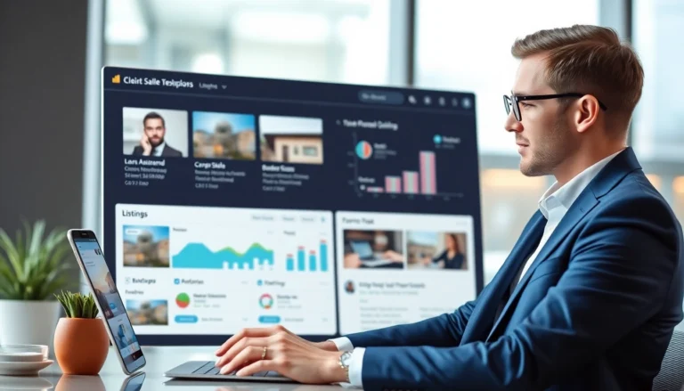 All-in-one real estate platform providing agents with integrated tools for managing listings, clients, and transactions efficiently.