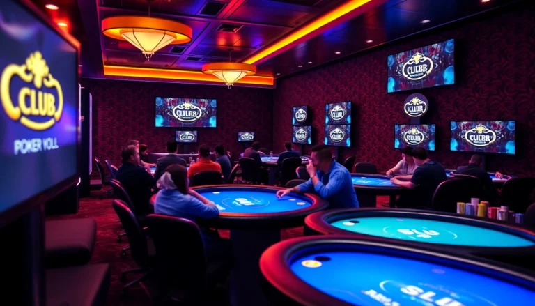 Best pokerbros clubs featured at online poker table with players, showcasing popular union logos for engaging gaming experience
