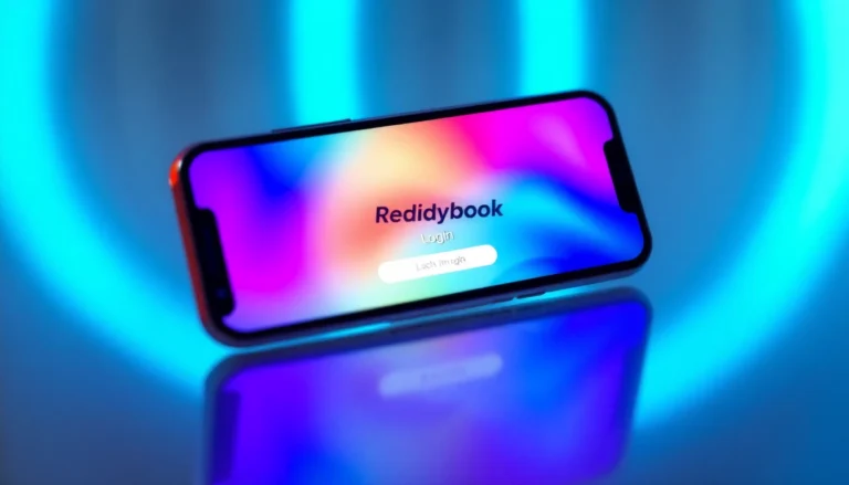 Login screen of Reddybook showing username and password fields for easy access.