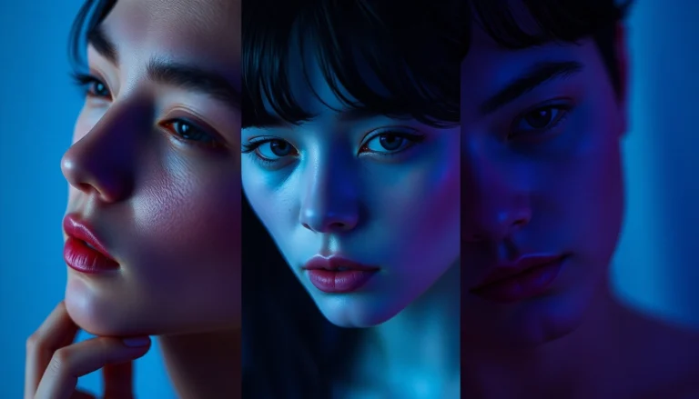 NSFW AI Generator portrait set delivering hyperreal realism, emotion, and cinematic depth.