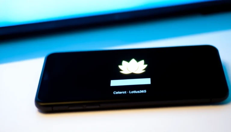 Secure Lotus365 Login page with user-friendly interface on a smartphone, showcasing quick access to betting platform features for seamless experience.