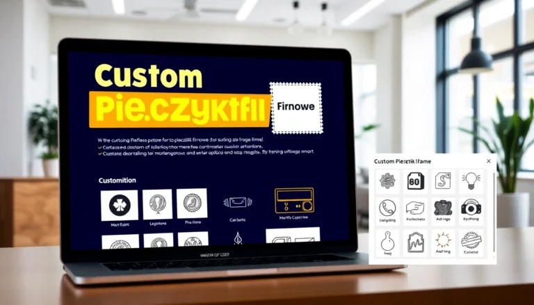 Create custom pieczątki firmowe online with our easy-to-use design tool, showcasing diverse options and personalization features.