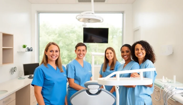 Ventura Bright Dental team providing friendly dental care in a modern, welcoming office environment